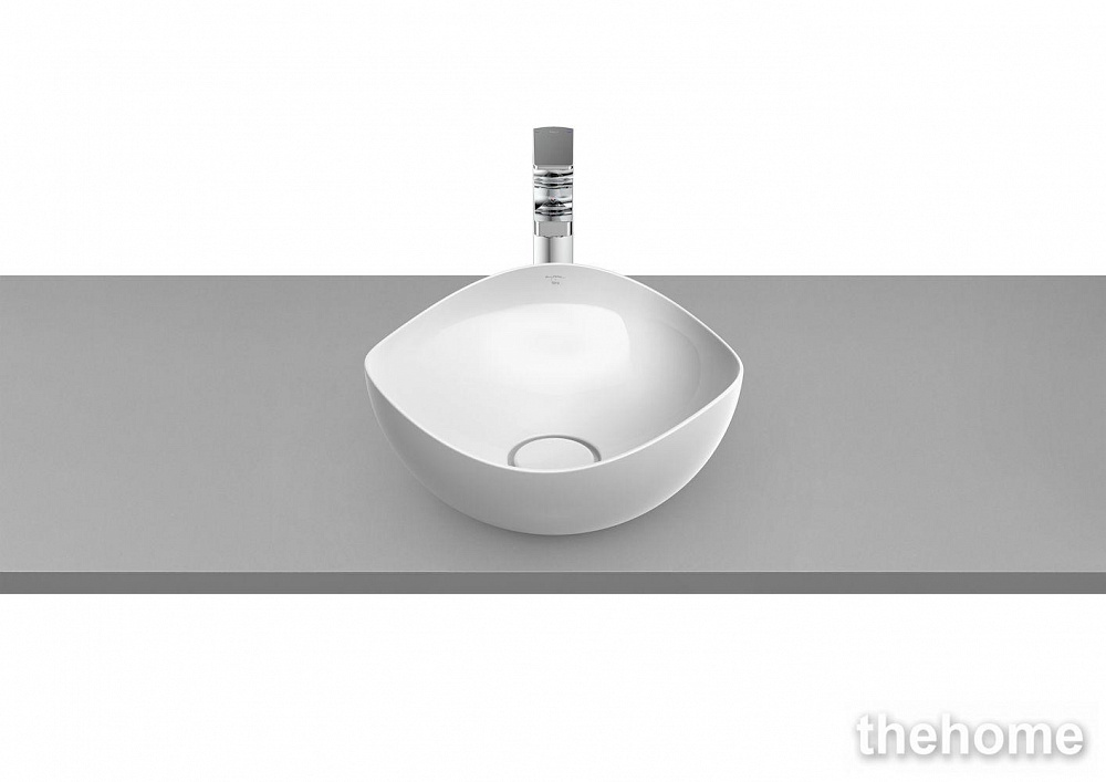 Раковина накладная 37 см Roca Ruy Ohtake 327A15000, белый - TheHome
