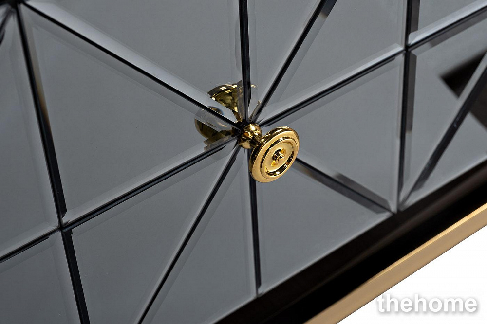 KFG126 Комод с матовой зерк. отделкой 6 ящиков 129*46*86см Garda Decor - 5