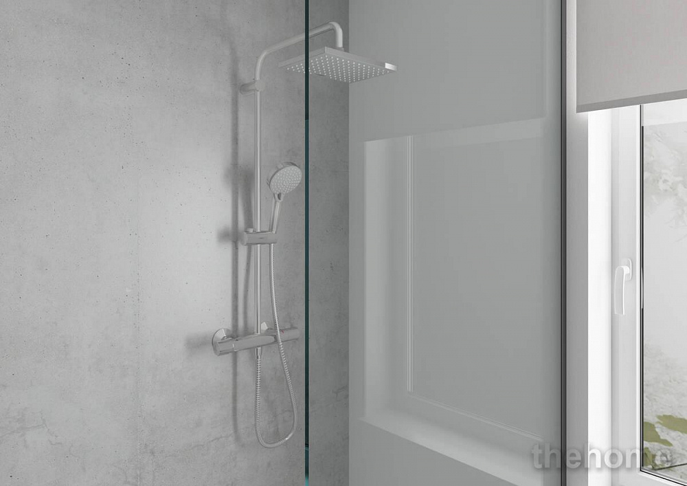 Душевая стойка Hansgrohe Vernis Shape Showerpipe 230 1jet 26286000, хром - 3