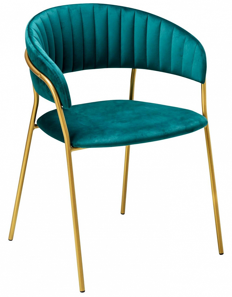 Кресло R-Home Portman Aquamarin gold - TheHome