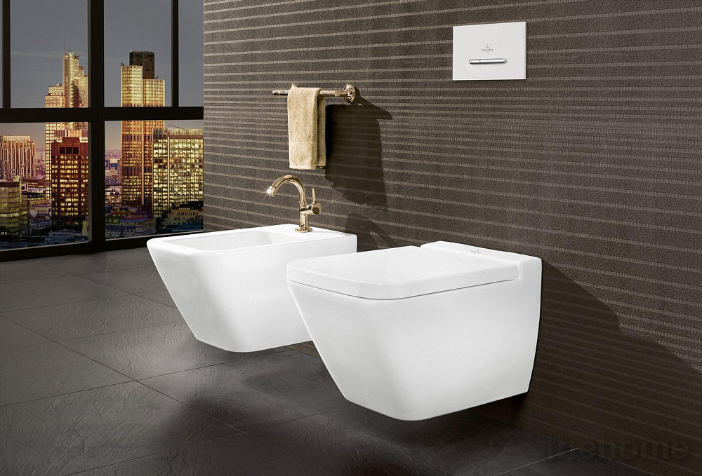 Подвесной унитаз Villeroy & Boch Finion 4664R0R1 alpin Ceramicplus - 3