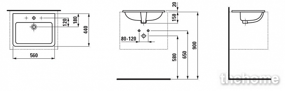 Раковина Laufen Pro S 8189630001041 - 2