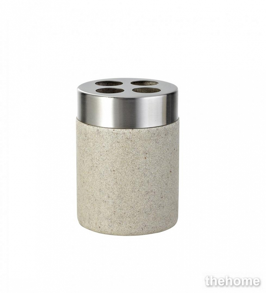Стакан для зубных щеток Ridder Stone 22010211, бежевый - TheHome
