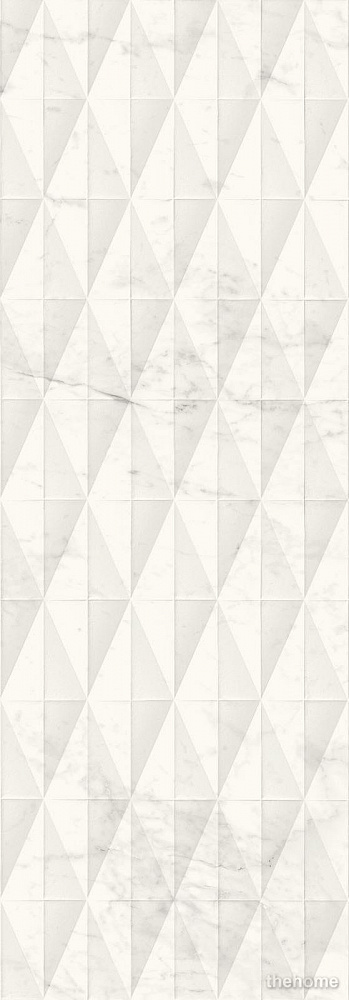 Плитка Allmarble Wall Altissimo Struttura Pave 3D Lux 40х120 - TheHome