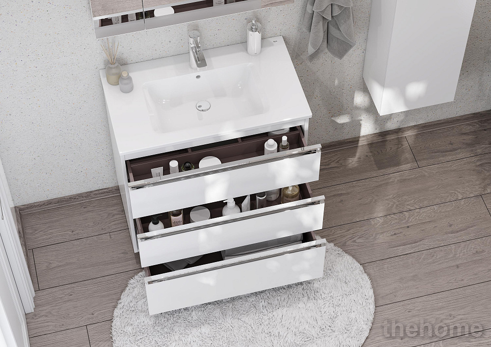 Раковина 80 см Roca The Gap 3279A4000, белый - 5