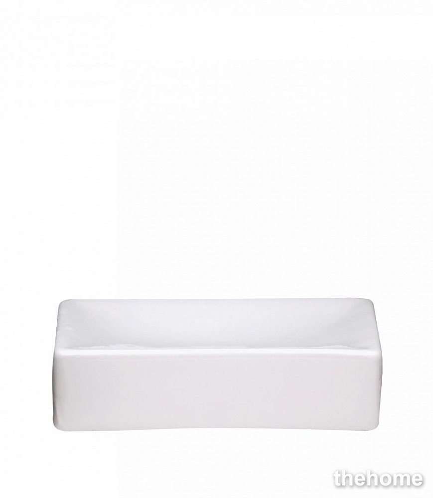 Мыльница Ridder Cube 2135301, белый - TheHome