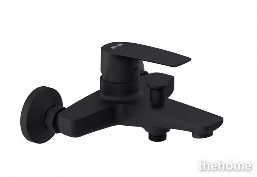 Смеситель AM.PM Gem для ванны с душем черный, F90A10022 - TheHome