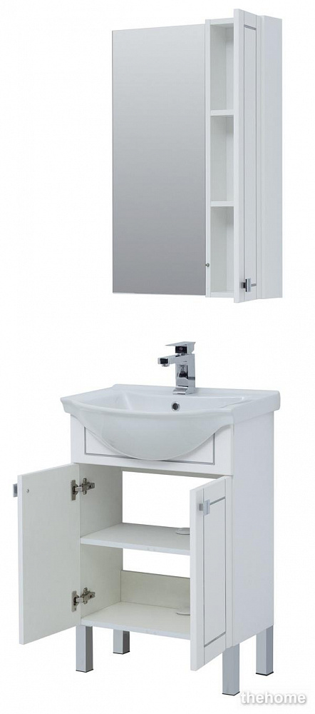 Зеркало-шкаф Aquanet Эрвин 60 00260300 белый - 5