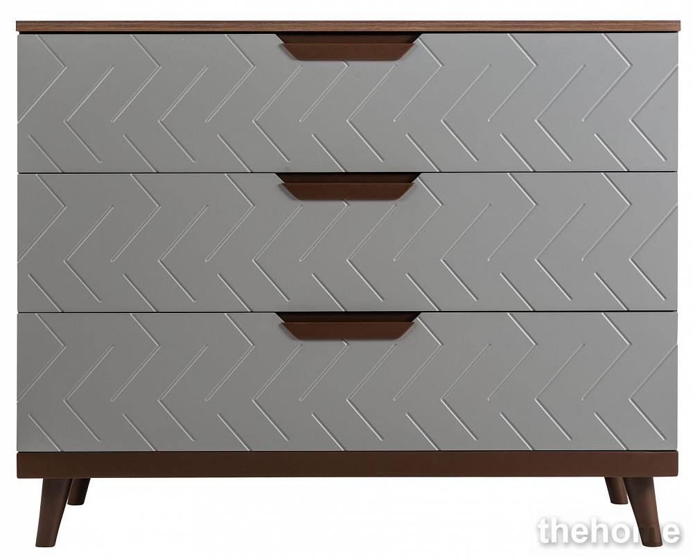 Комод с 3 ящиками R-Home Сканди Грей - 4