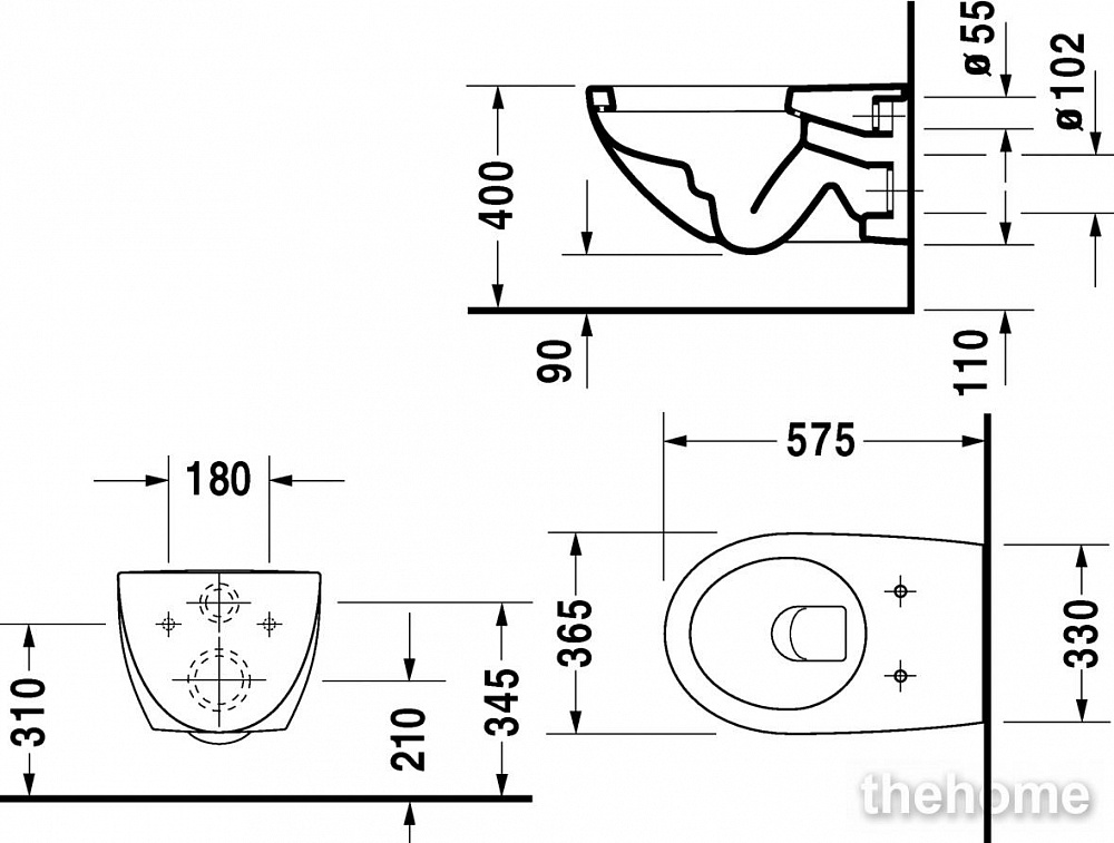 Крышка-сиденье Duravit Architec 0069690000 с микролифтом петли хром - 4