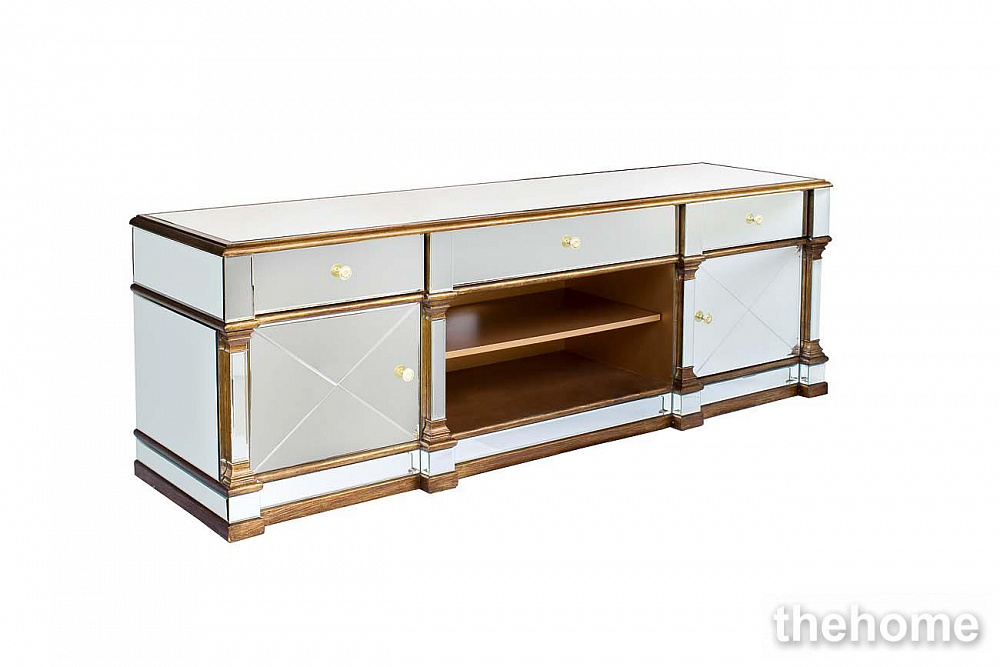 KFC1153E7 Тумба под телевизор зеркальная 1800*500*600 Garda Decor - 2
