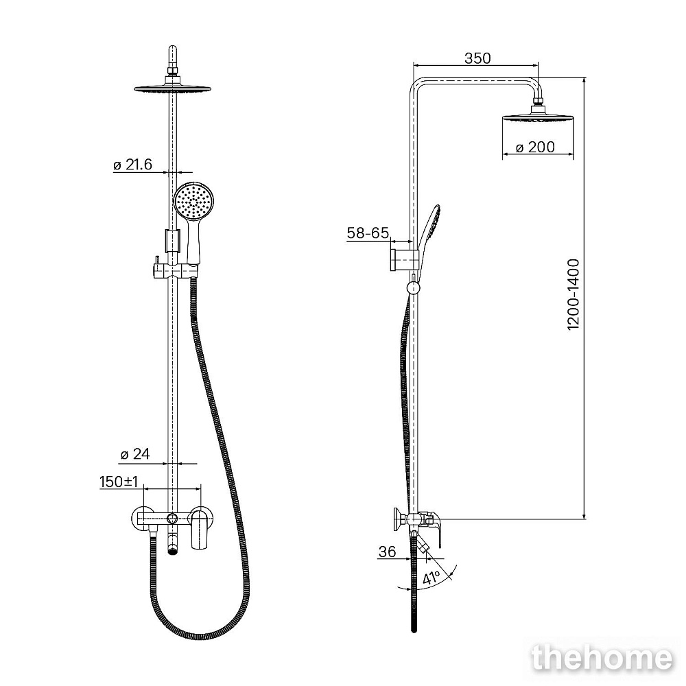 Душевая система Iddis Chip CHISB1Fi06 хром - 9