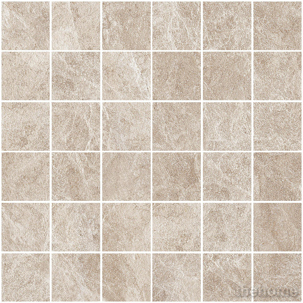 Мозаика Marmostone Норковый 7ЛПР (5х5) 30х30 - TheHome