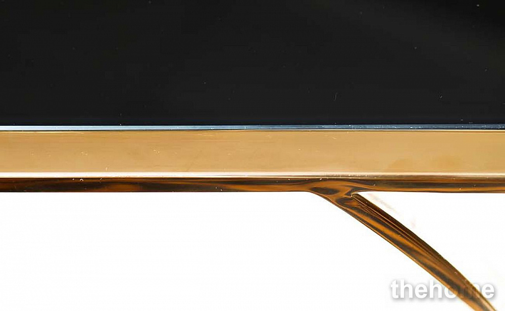 13RX5076M-GOLD Стол журнальный 45*40*44 черный/розовое золото Garda Decor - 4