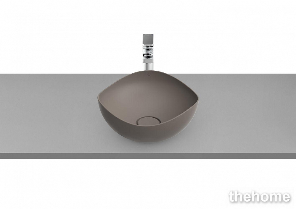 Раковина накладная 37 см Roca Ruy Ohtake 327A15660, кофейный - TheHome