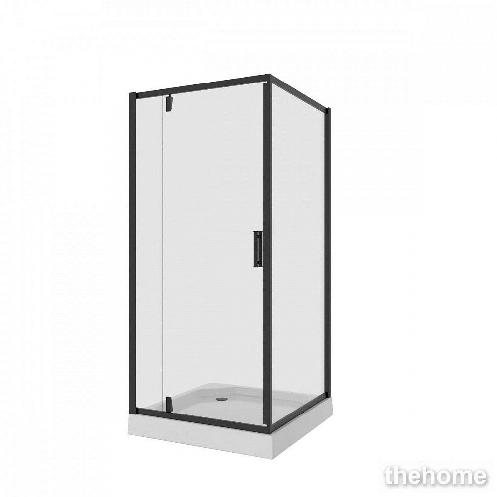 Душевой уголок Niagara Nova 68010811BLACK 90x90 см - TheHome