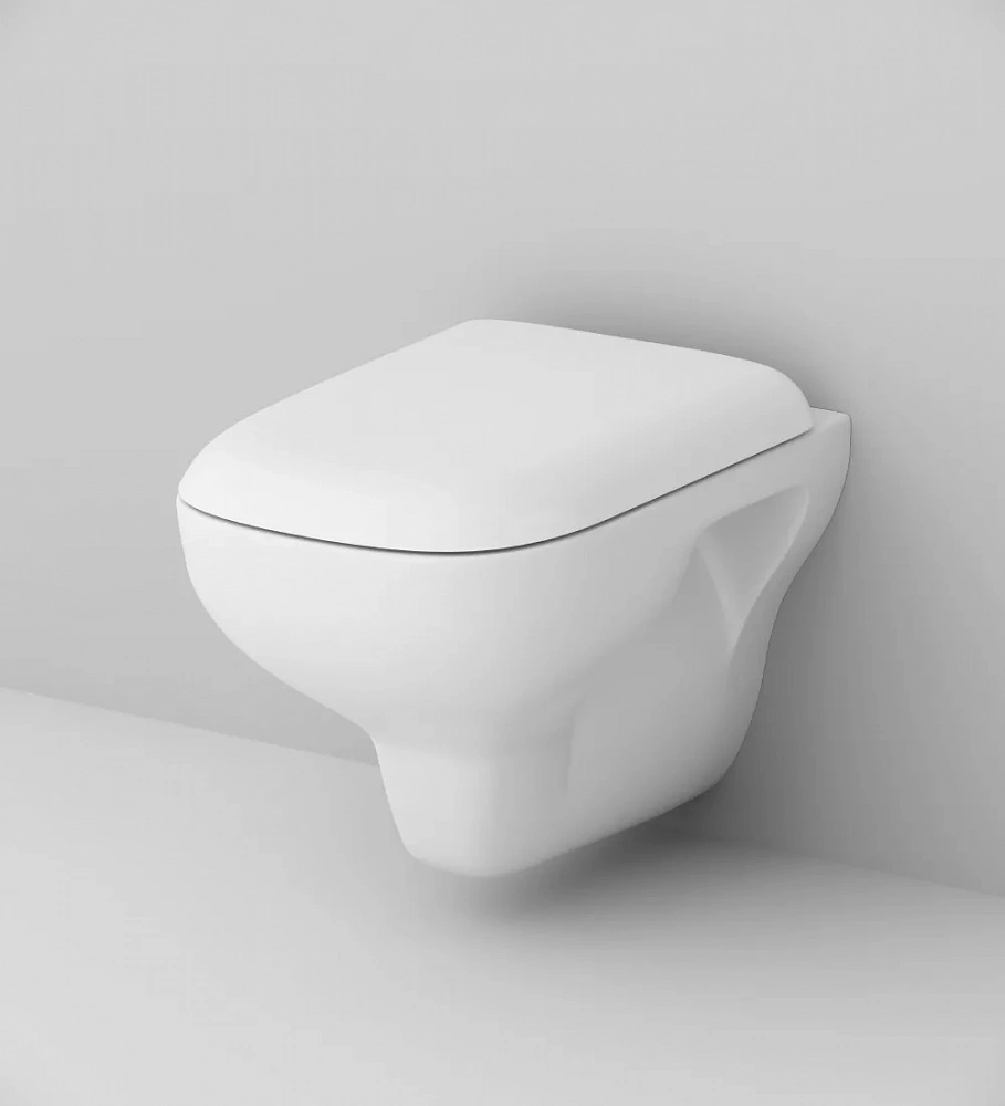 Унитаз подвесной Am.Pm Like C801700SC белый с сиденьем с микролифтом - TheHome