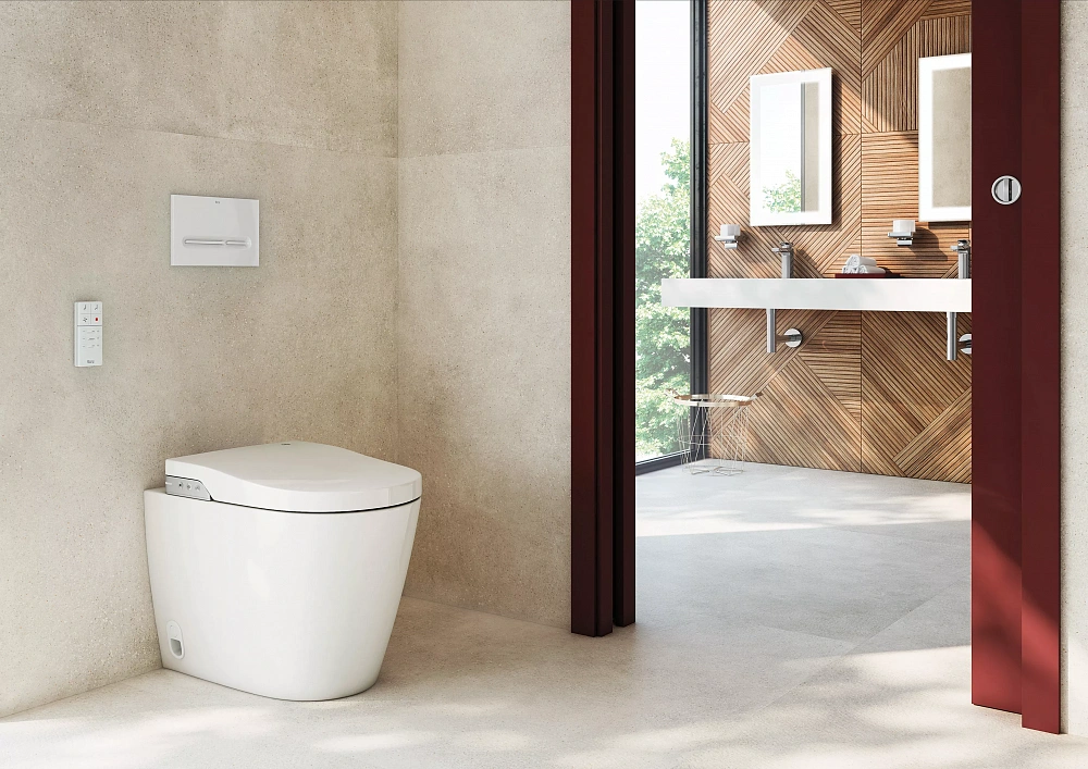 Электронный приставной унитаз Roca Inspira In-Wash 803063001 - 2