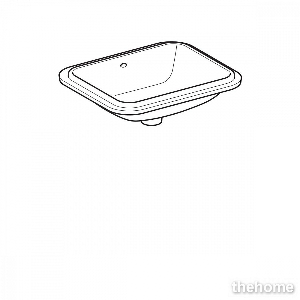 Раковина Geberit Variform 53см 500.760.01.2 белая - 3