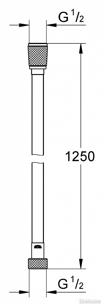 Шланг для душа Grohe Silverflex 28362000 - 21
