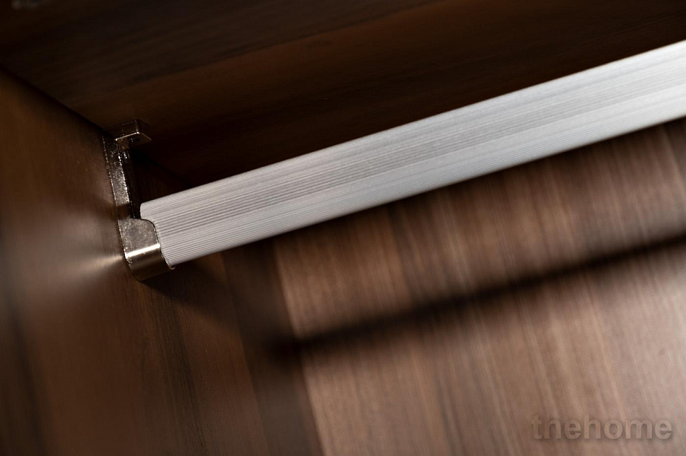 140SA-122OR Шкаф двухдверный с полками цвет орех, дверцы глухие Garda Decor - 5