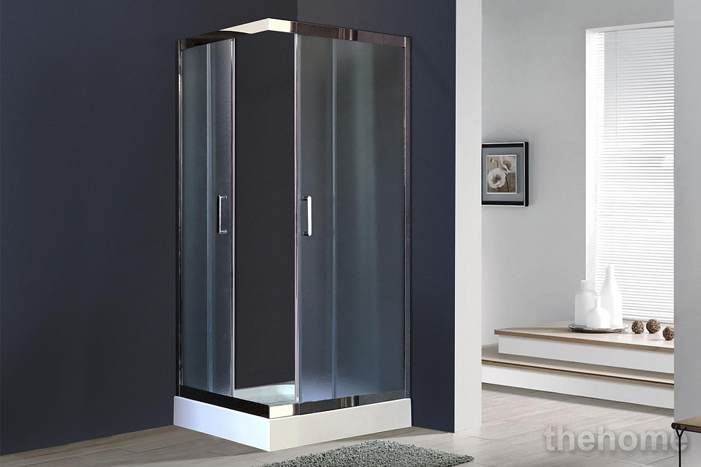 Душевой уголок Royal Bath HPD-C-CH 100х90х185 рифленое - 2