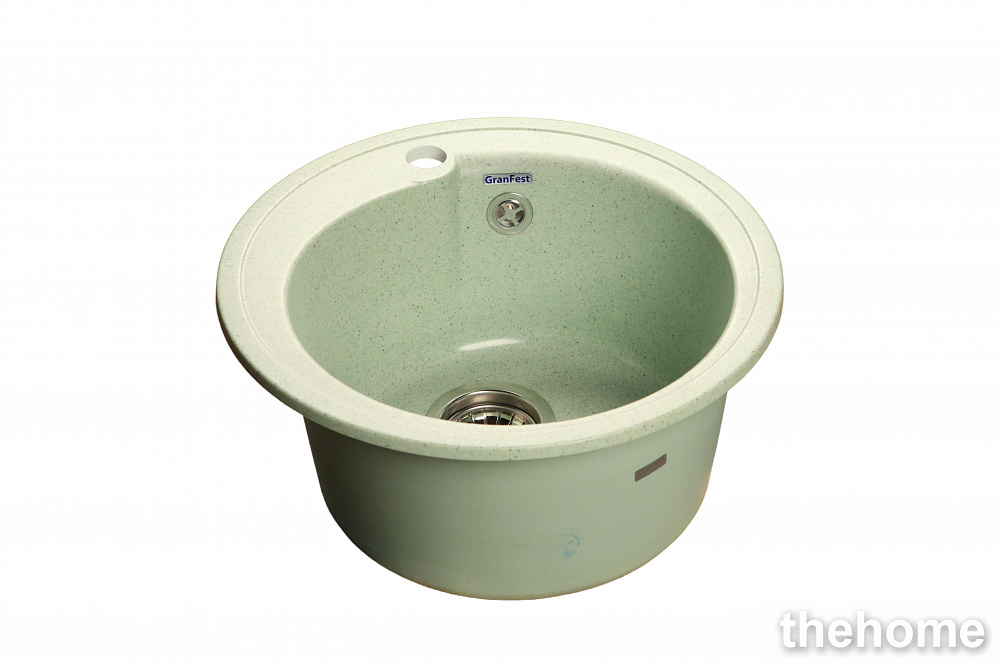 Кухонная мойка GranFest Rondo GF-R450 429404 салатовая - TheHome