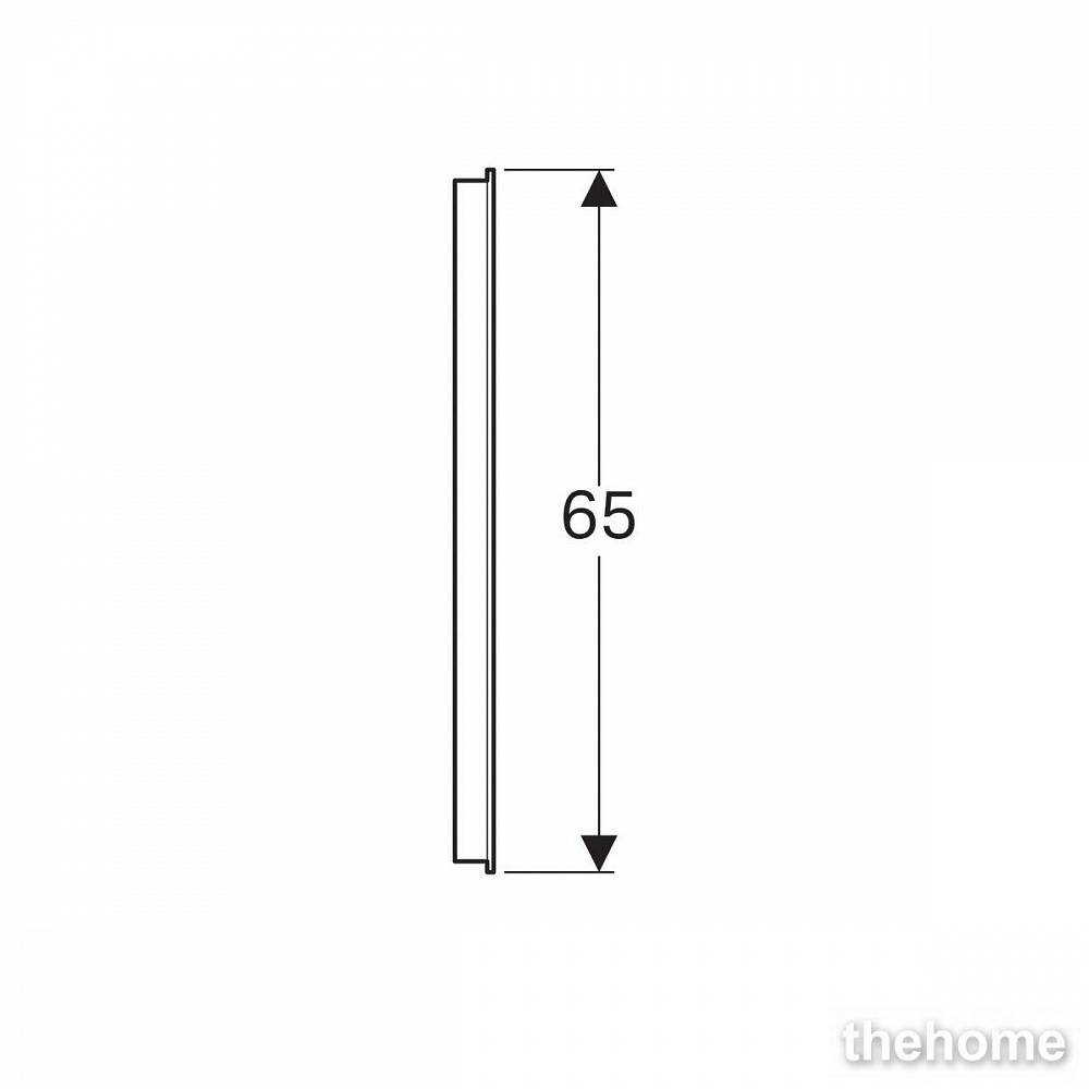 Зеркало Geberit Option 90х65см 500.589.00.1 с подсветкой - 4
