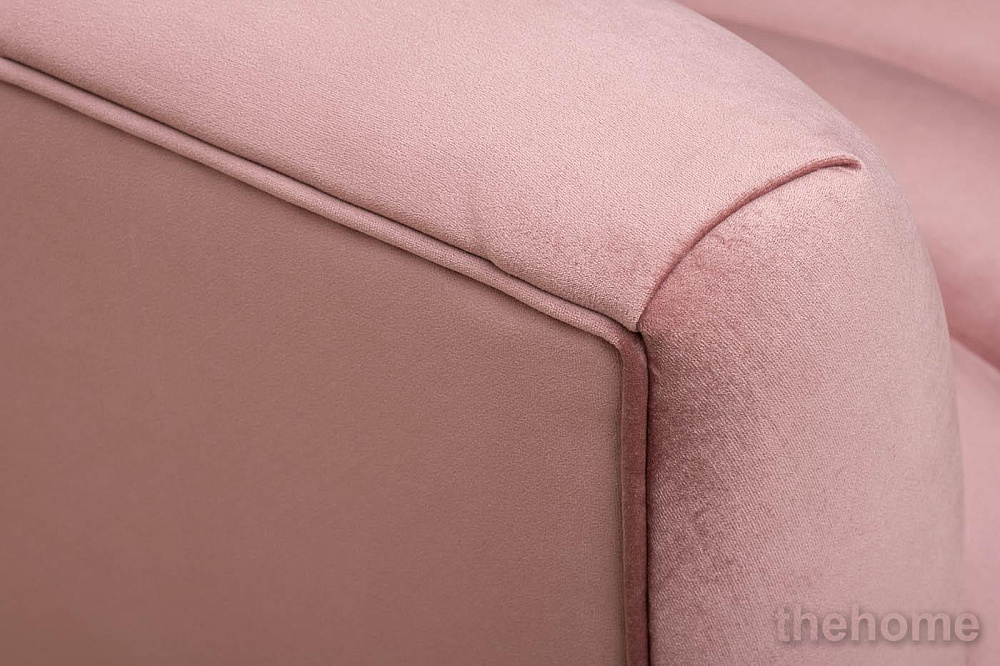 Диван Fabio трехместный велюр розовый Colton 007-ROS 239*95*72см, 2 подушки Garda Decor - 8