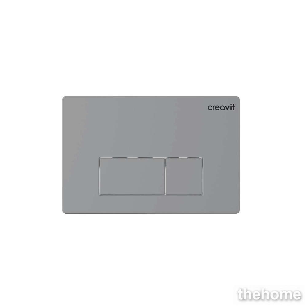 Клавиша смыва для инсталляции Creavit Arc GP8002.00 серая матовая - TheHome