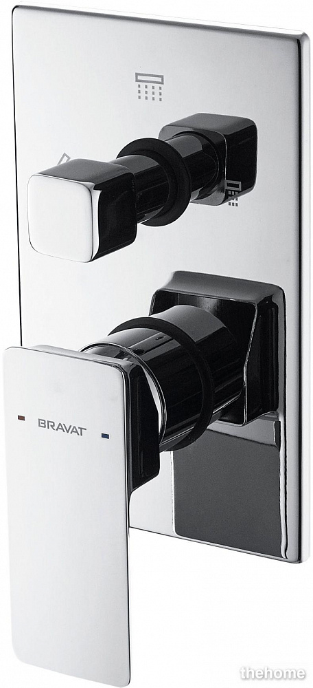 Смеситель Bravat Phillis P69195C-ENG для ванны с душем - TheHome