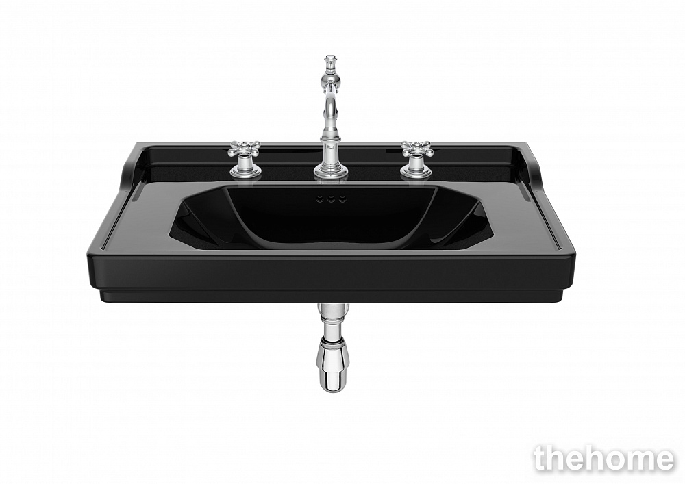 Раковина 80 см Roca Carmen 3270A0563 черный - TheHome