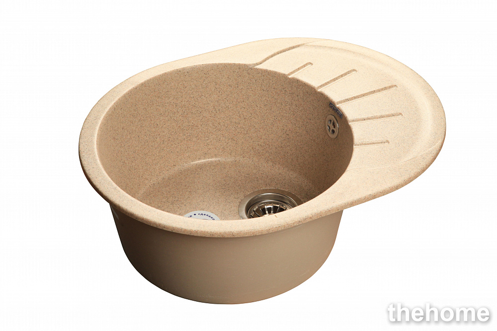 Кухонная мойка GranFest Rondo GF-R580L 430543 песочная - TheHome