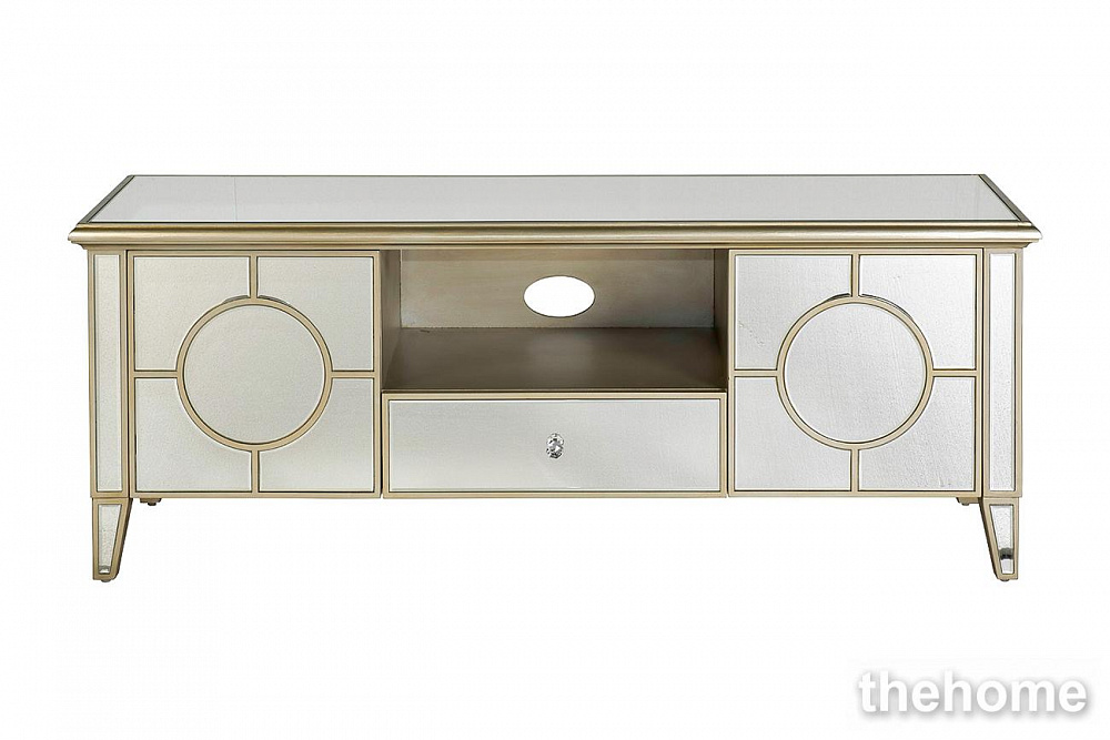 KFG041 Тумба под телевизор зеркальная 150*45*46см Garda Decor - TheHome