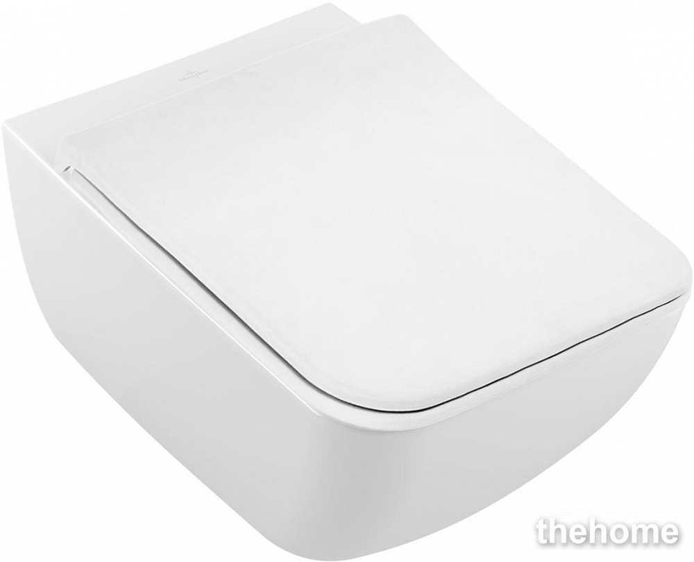 Подвесной унитаз Villeroy & Boch Venticello 4611RL01 безободковый с сиденьем микролифт - TheHome