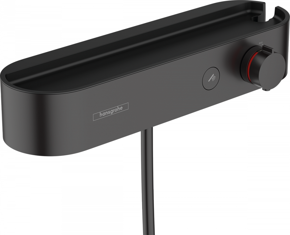 Смеситель Hansgrohe ShowerTablet для душа 24360670 черный - TheHome