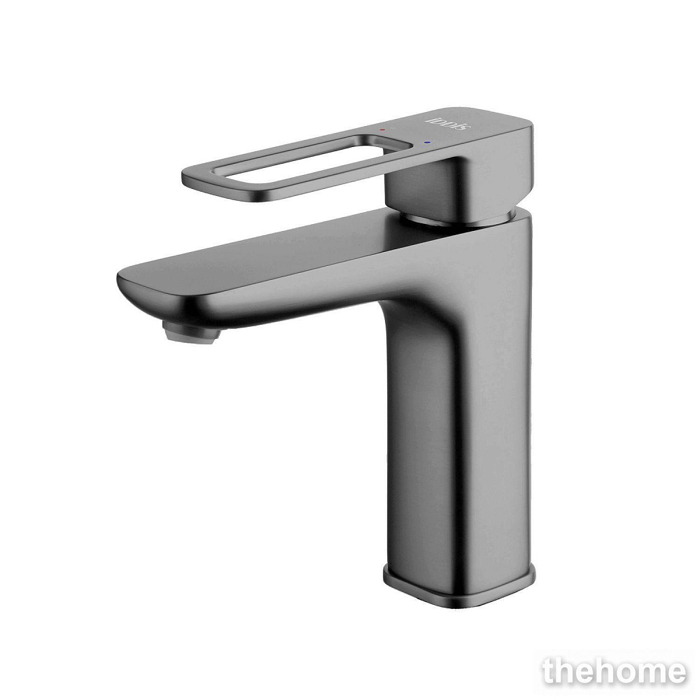 Смеситель для умывальника графит IDDIS Slide SLIGM00i01 - TheHome
