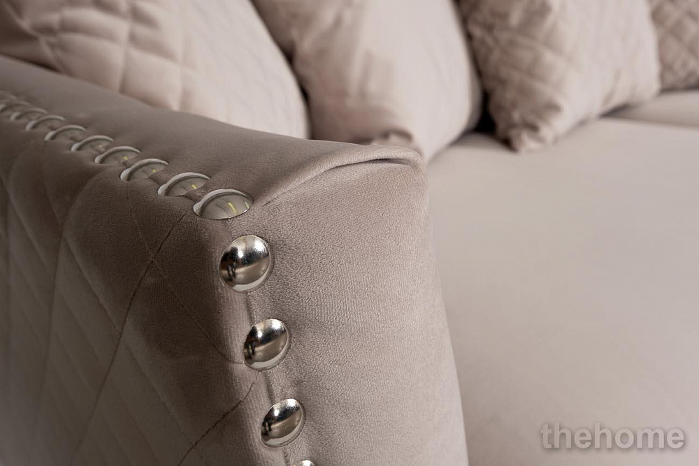 Диван Sorrento 250 трехмест., велюр крем-брюле Bel42 250*101*90 Garda Decor - 4
