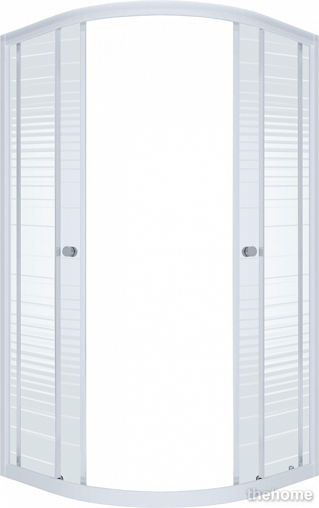Душевой уголок Triton Стандарт 100х100 полосы - TheHome