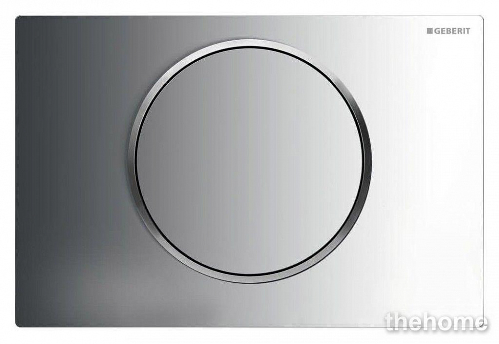 Клавиша смыва для унитаза Geberit Sigma 10 115.758.KH.5 хром / матовый хром / хром - TheHome