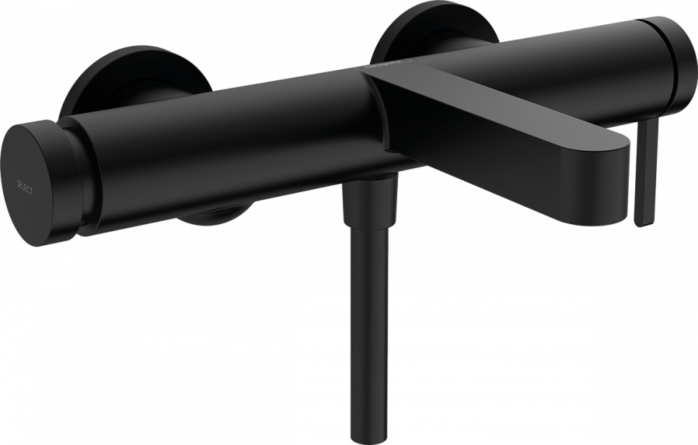 Смеситель Hansgrohe Finoris для ванны с душем 76420670 черный - TheHome