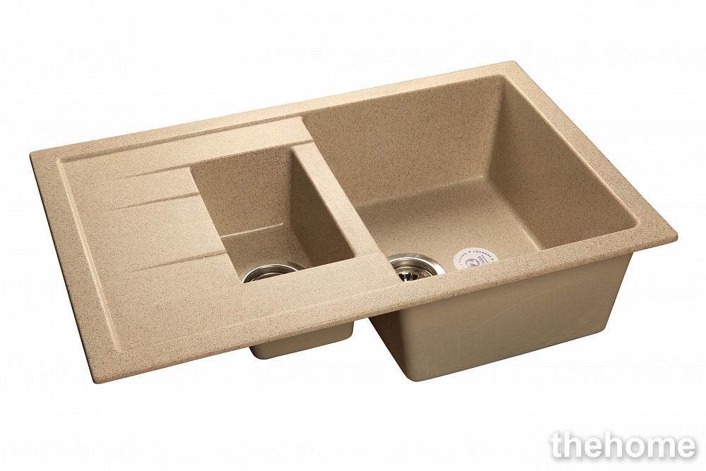 Кухонная мойка GranFest Quadro GF-Q775KL 421267 песочная - TheHome