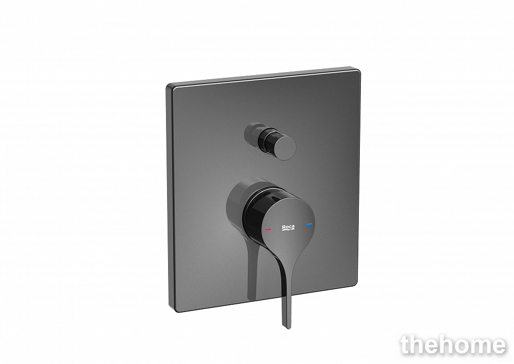 Смеситель Roca Insignia 5A0B3ACN0 для ванны с душем, черный - TheHome