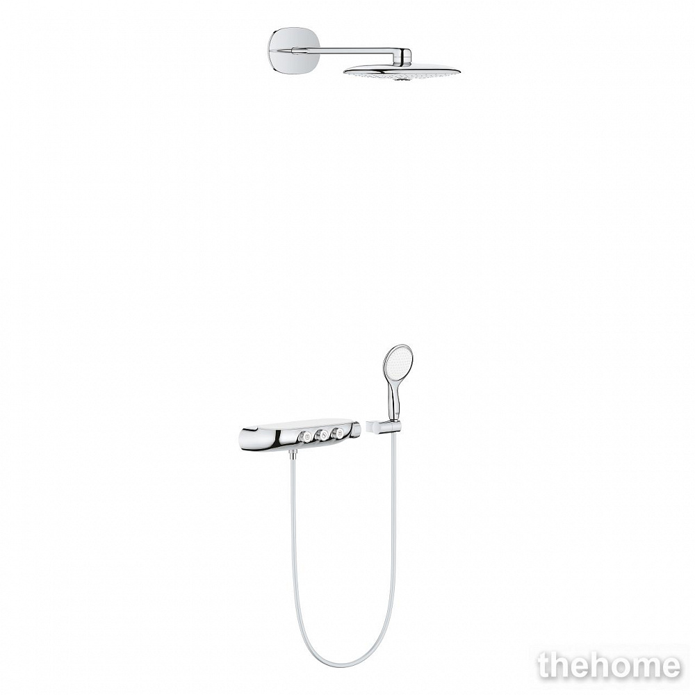 Душевой гарнитур Grohe Rainshower Smart Control 26443LS0 белая луна - 2
