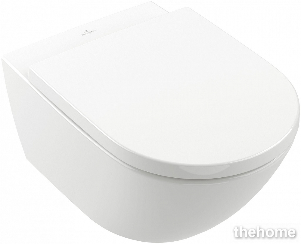 Подвесной унитаз Villeroy & Boch Subway 3.0 4670TSR1 с сиденьем микролифт - TheHome