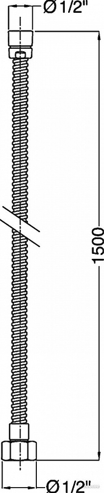 Шланг для душа Migliore Ricambi ML.RIC-30.150 Do - 5