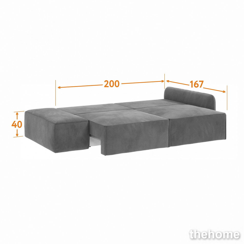 Диван прямой DeeOne Портленд-2 AAA4149011 бежевый - 7