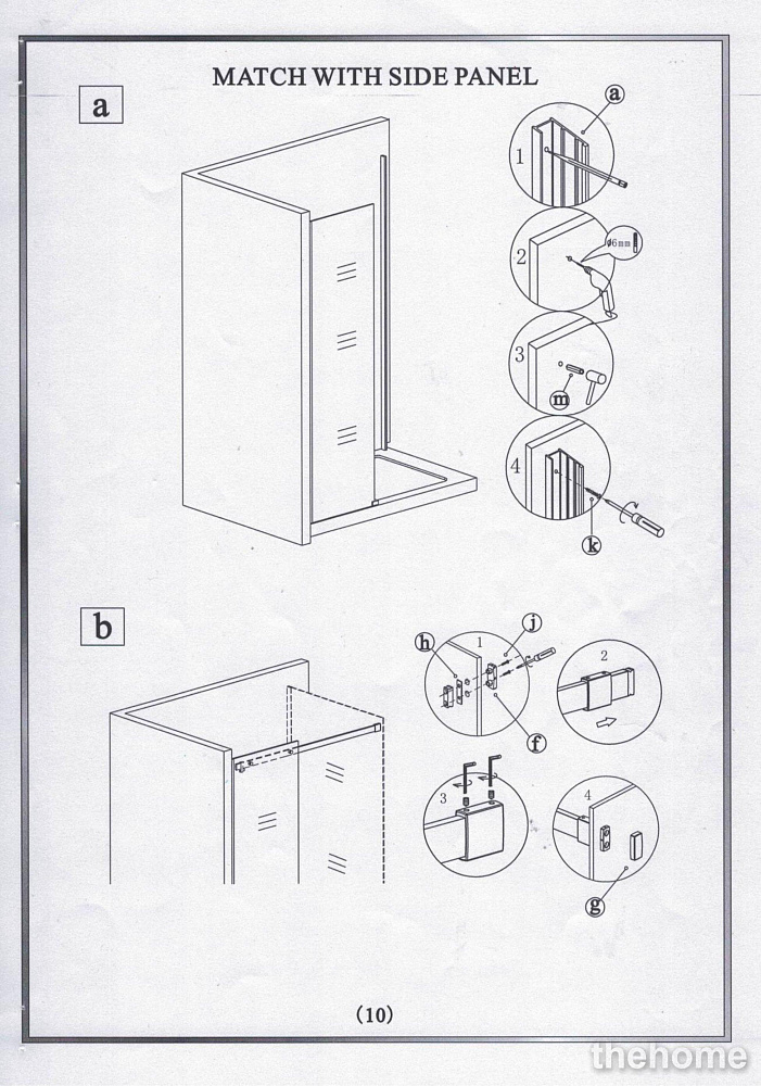 Душевая перегородка GOOD DOOR Galaxy SP-90-C-B - 10