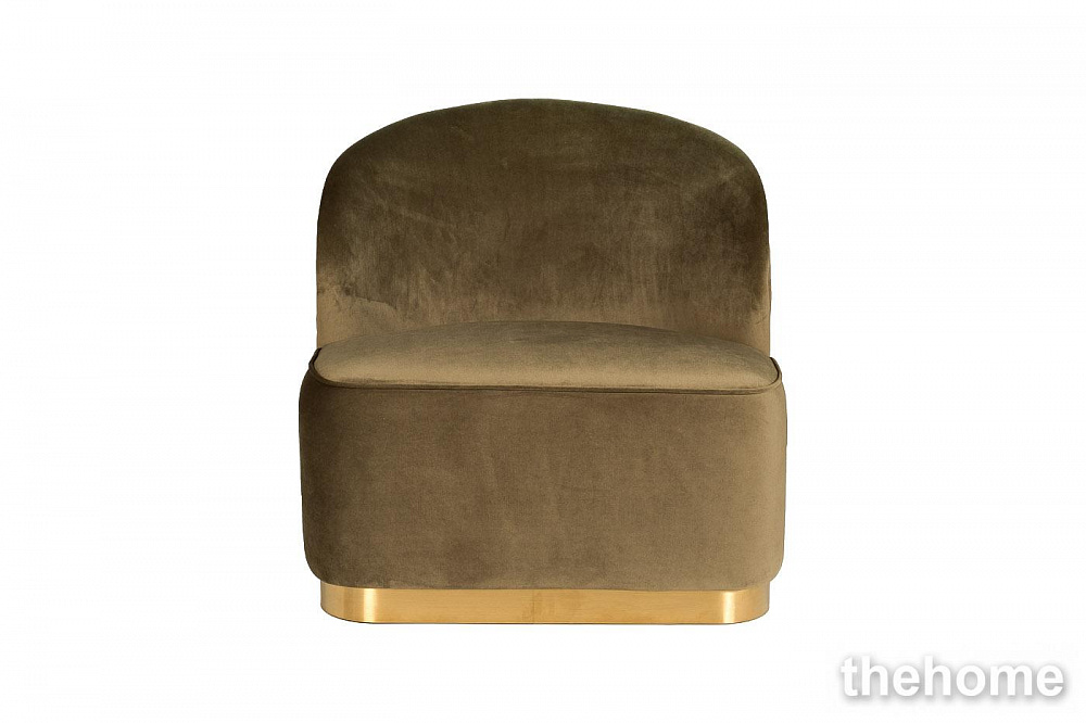 46AS-AR3330-DOLV Кресло XXL велюр т-оливковый/мат.зол. 83*77*76 Garda Decor - TheHome