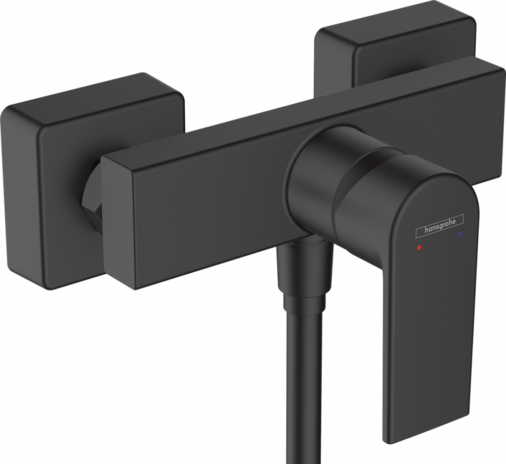 Смеситель Hansgrohe Vernis Shape для душа 71650670 черный - TheHome